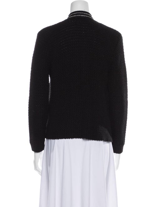 Libertine Plaid Print Open Front Sweater