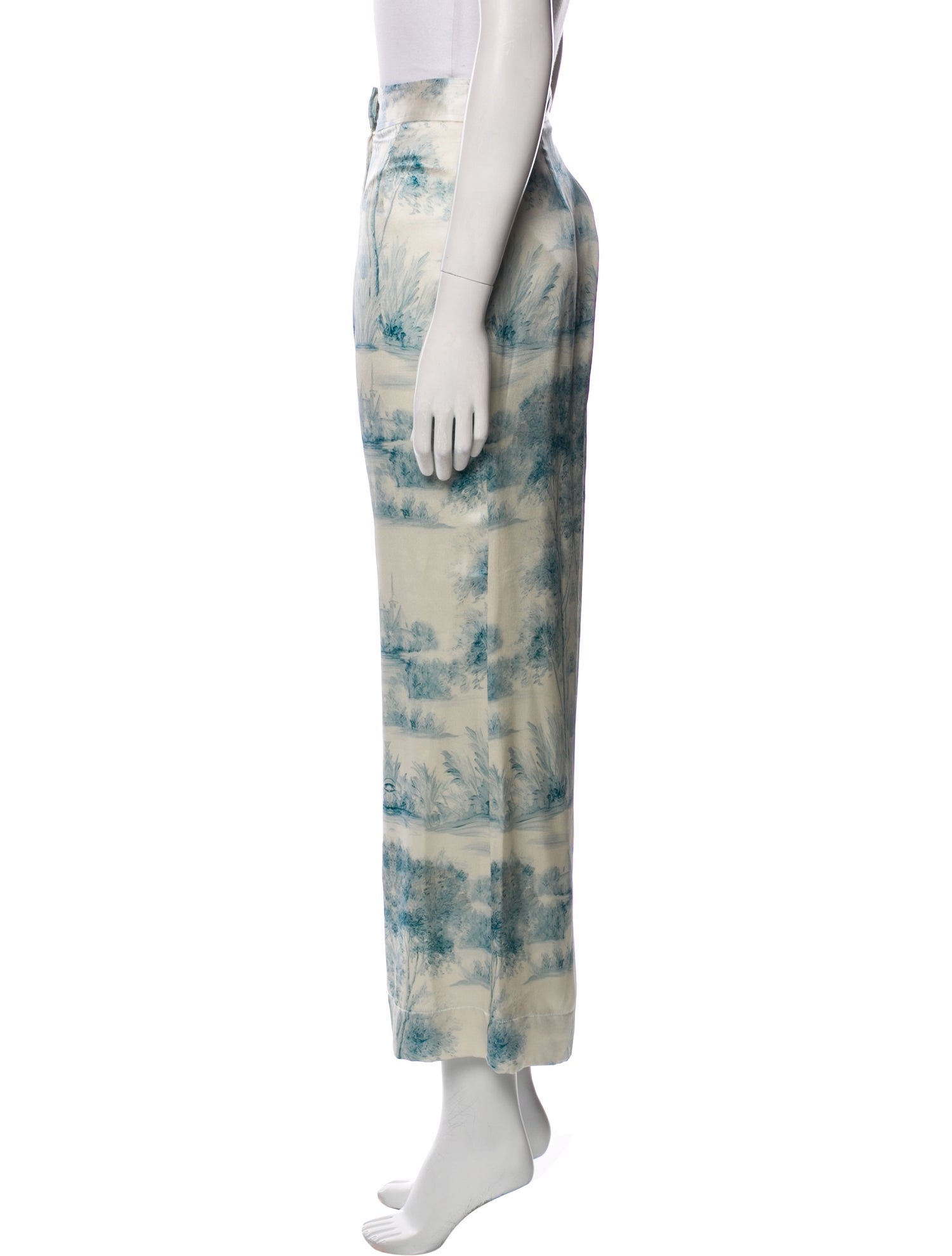 Libertine Silk Wide Leg Pants