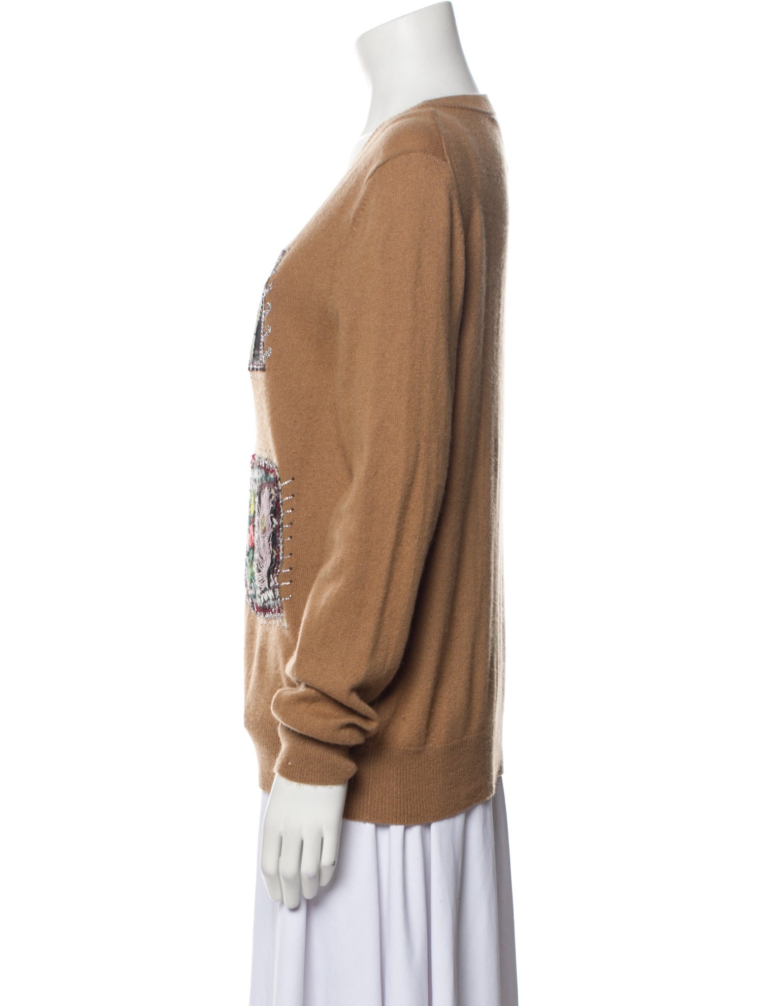 Libertine Cashmere Graphic Print Sweater