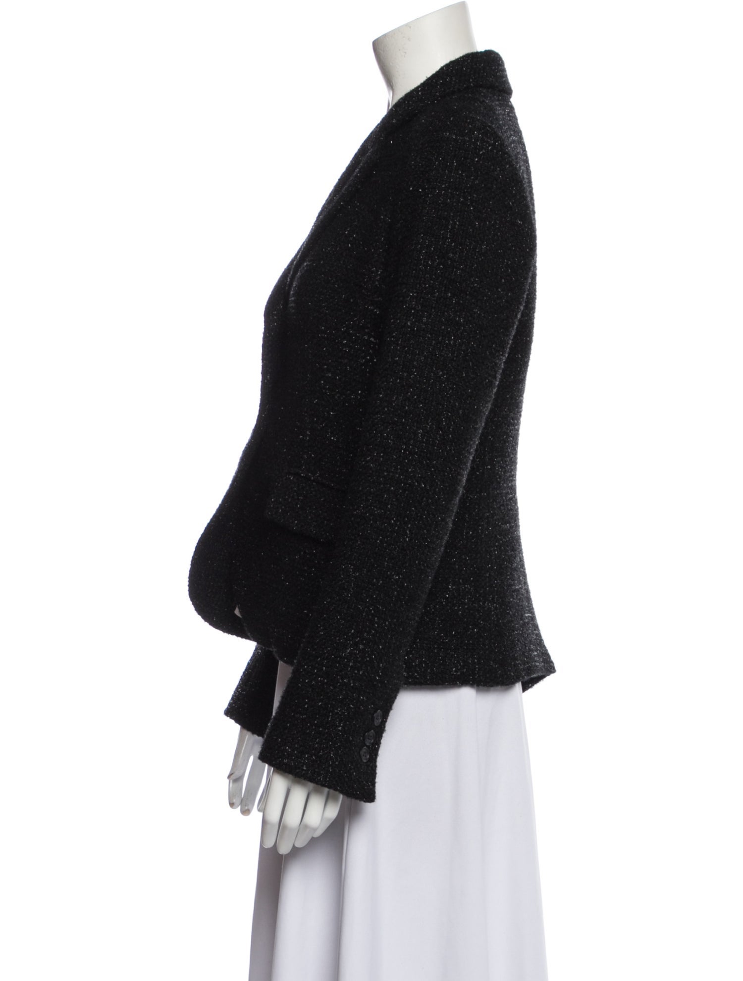 Libertine Wool Tweed Pattern Blazer