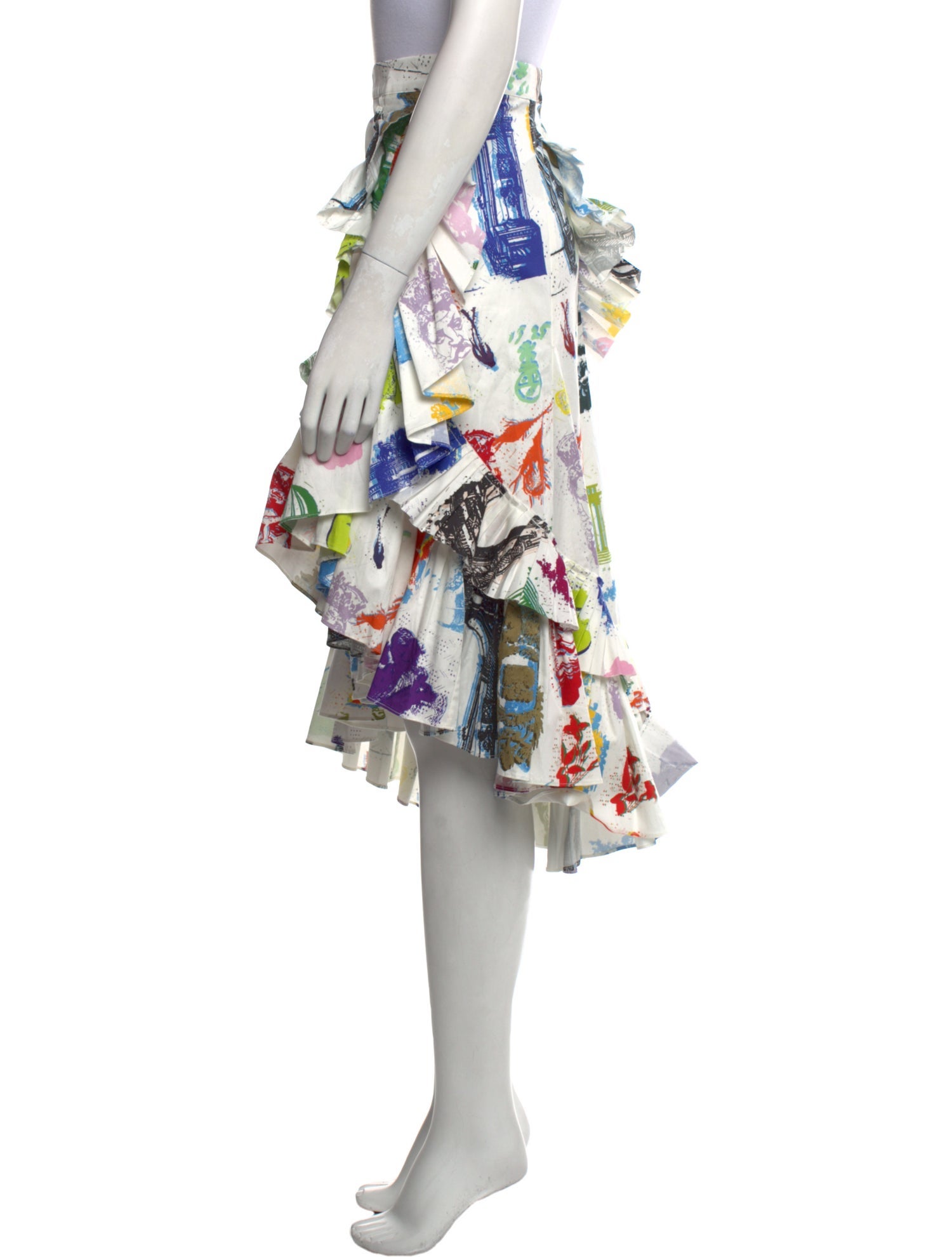 Libertine Printed Knee-Length Skirt