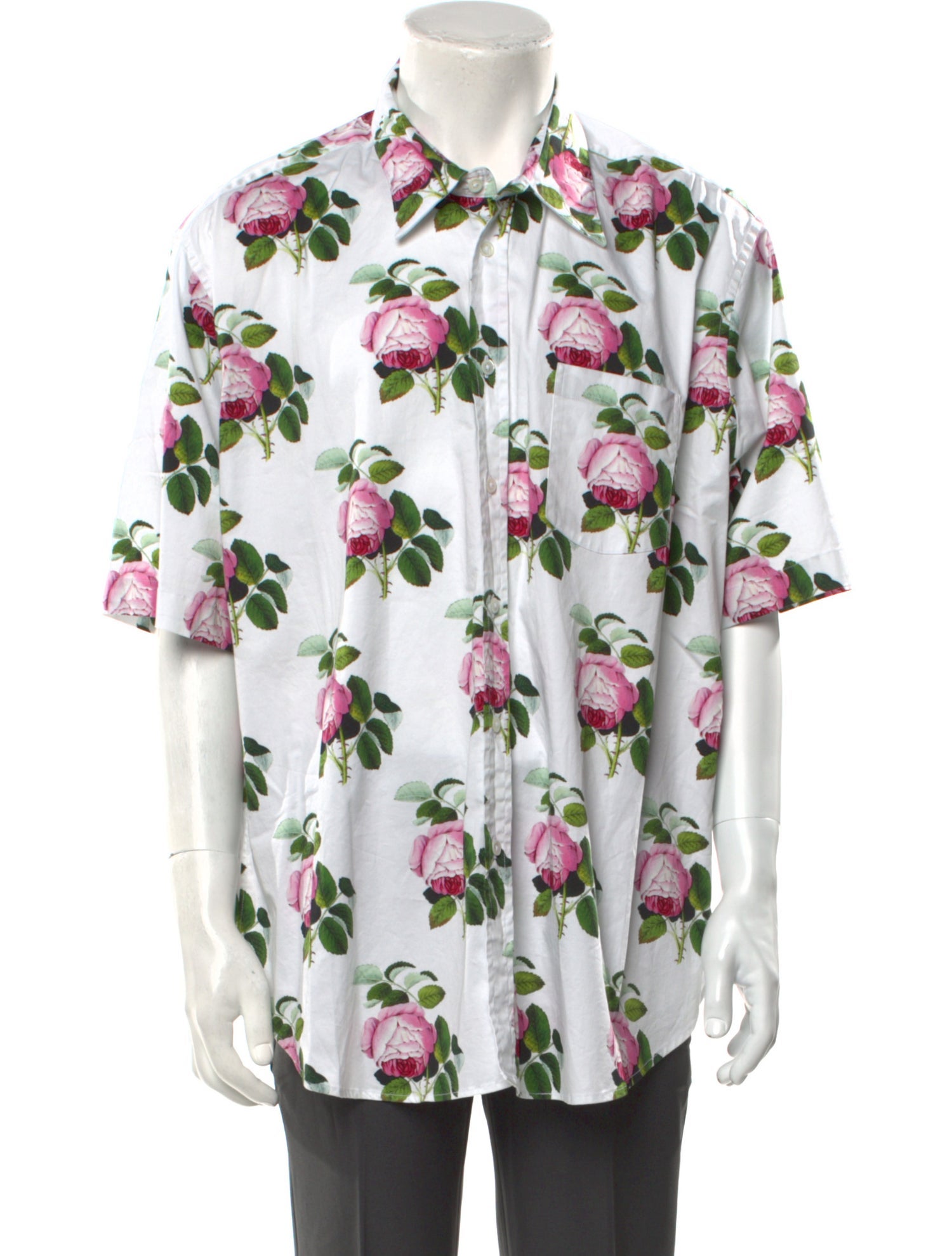 Libertine Floral Print Short Sleeve Shirt