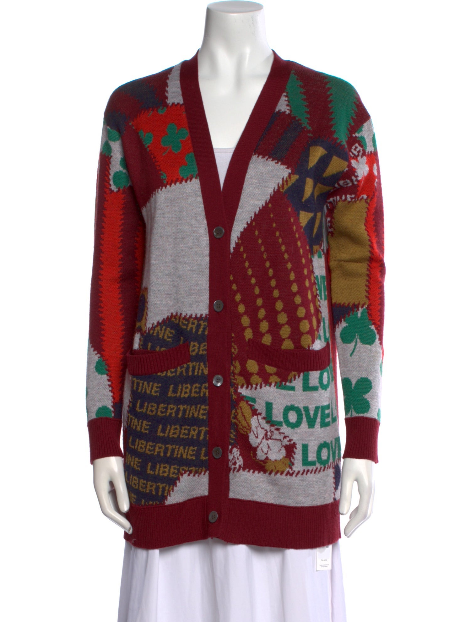 Libertine Cashmere Printed Sweater