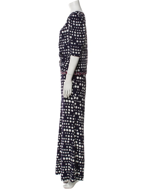Libertine Silk Polka Dot Print Pantsuit