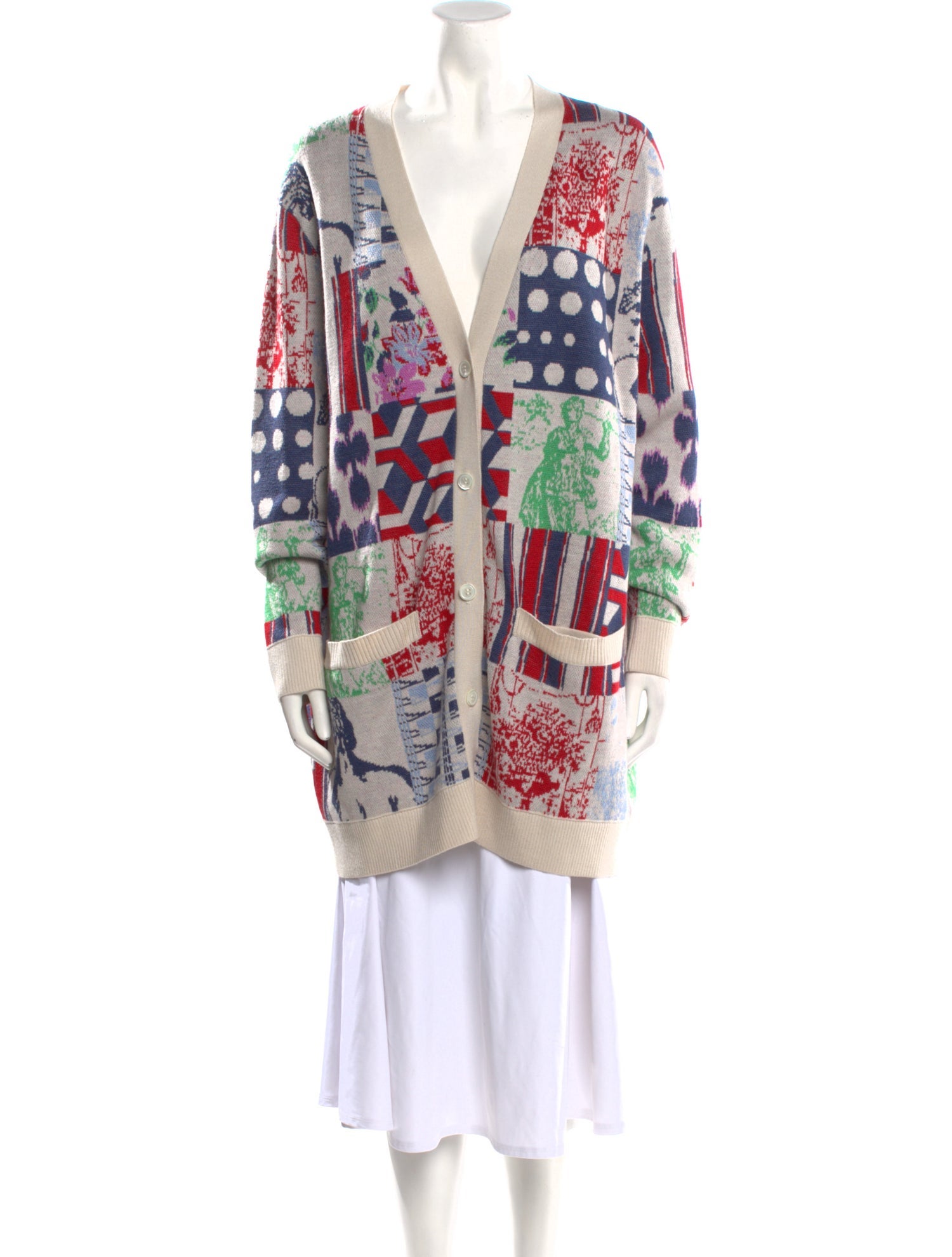 Libertine Cashmere Printed Sweater