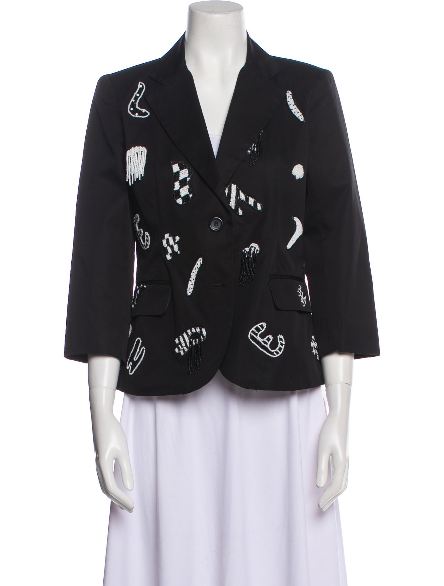 Libertine Graphic Print Blazer