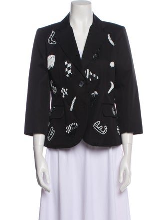 Libertine Graphic Print Blazer