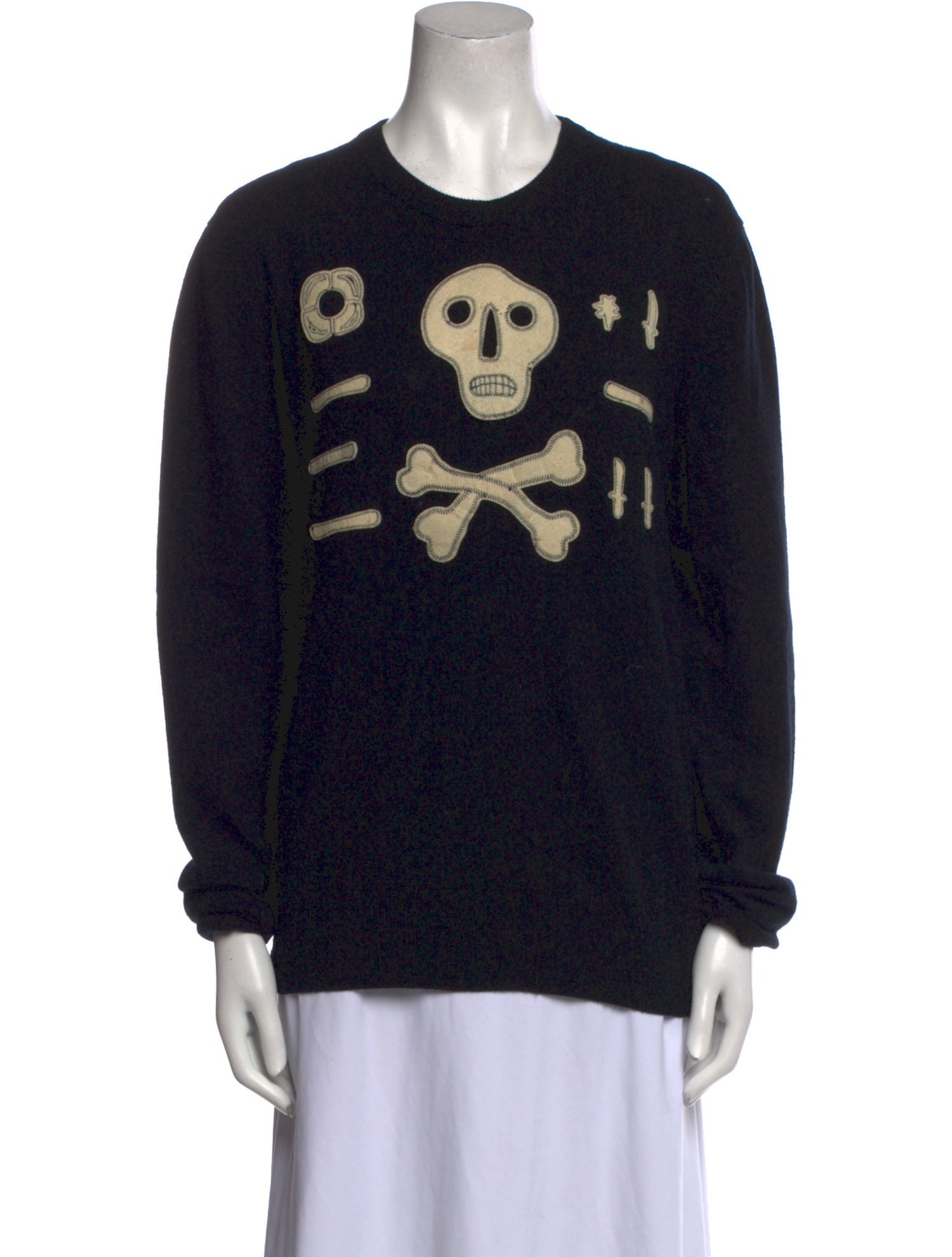 Libertine Cashmere Graphic Print Sweater