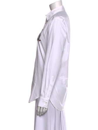 Libertine Long Sleeve Button-Up Top