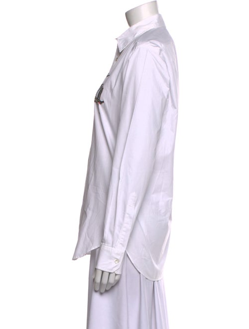 Libertine Long Sleeve Button-Up Top