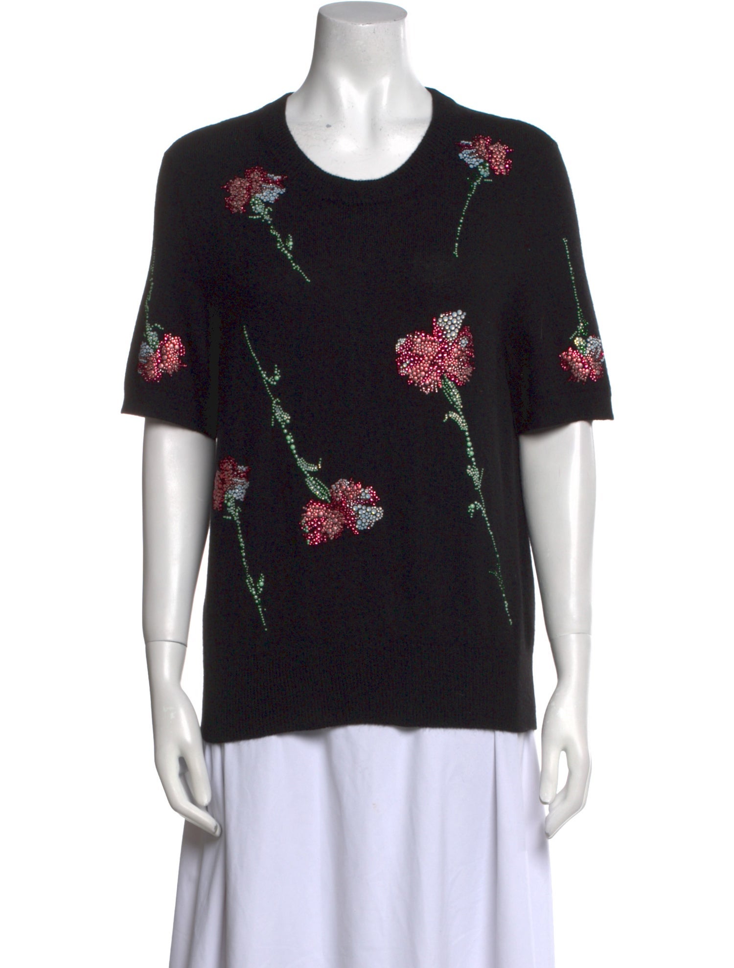 Libertine Cashmere Floral Print Sweater w/ Tags