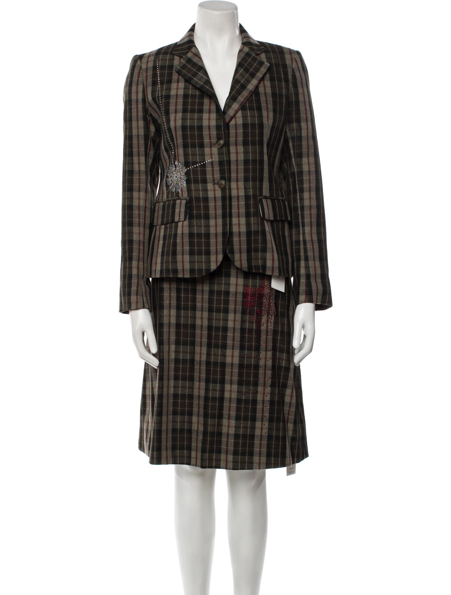 Libertine Vintage 2000's Skirt Suit