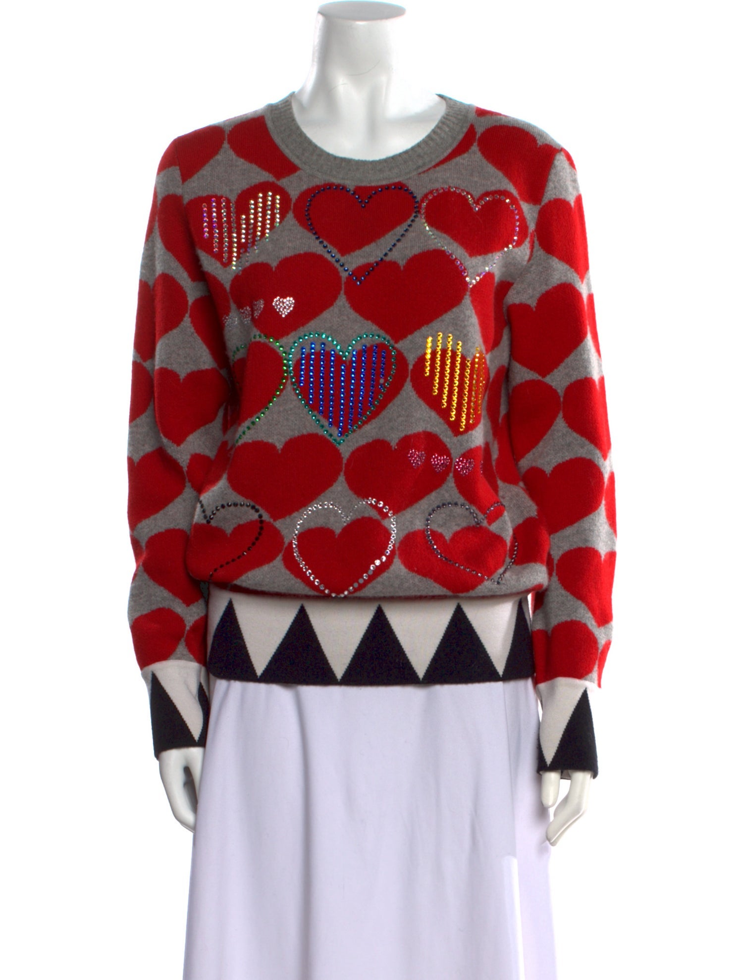 Libertine Cashmere Printed Sweater