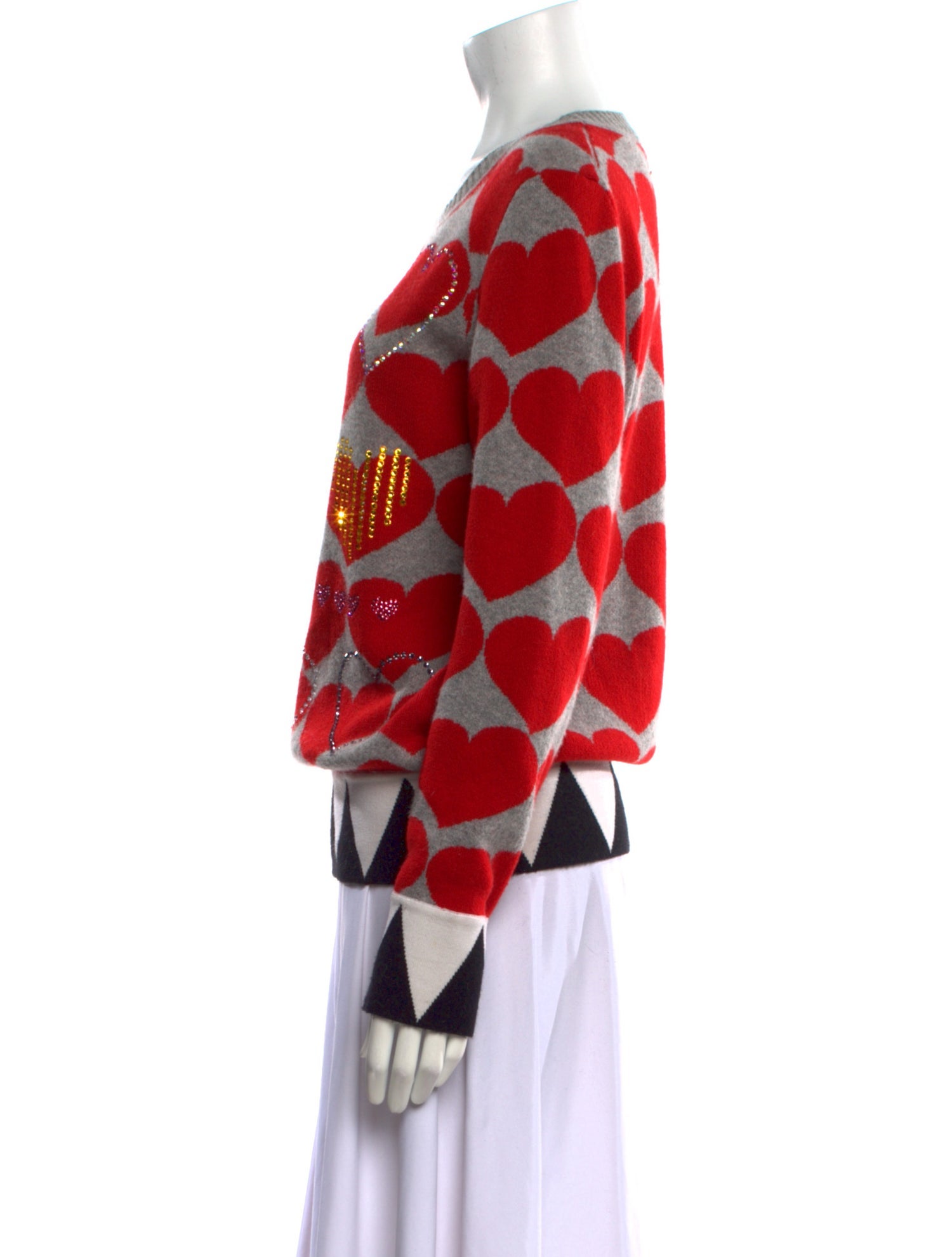 Libertine Cashmere Printed Sweater