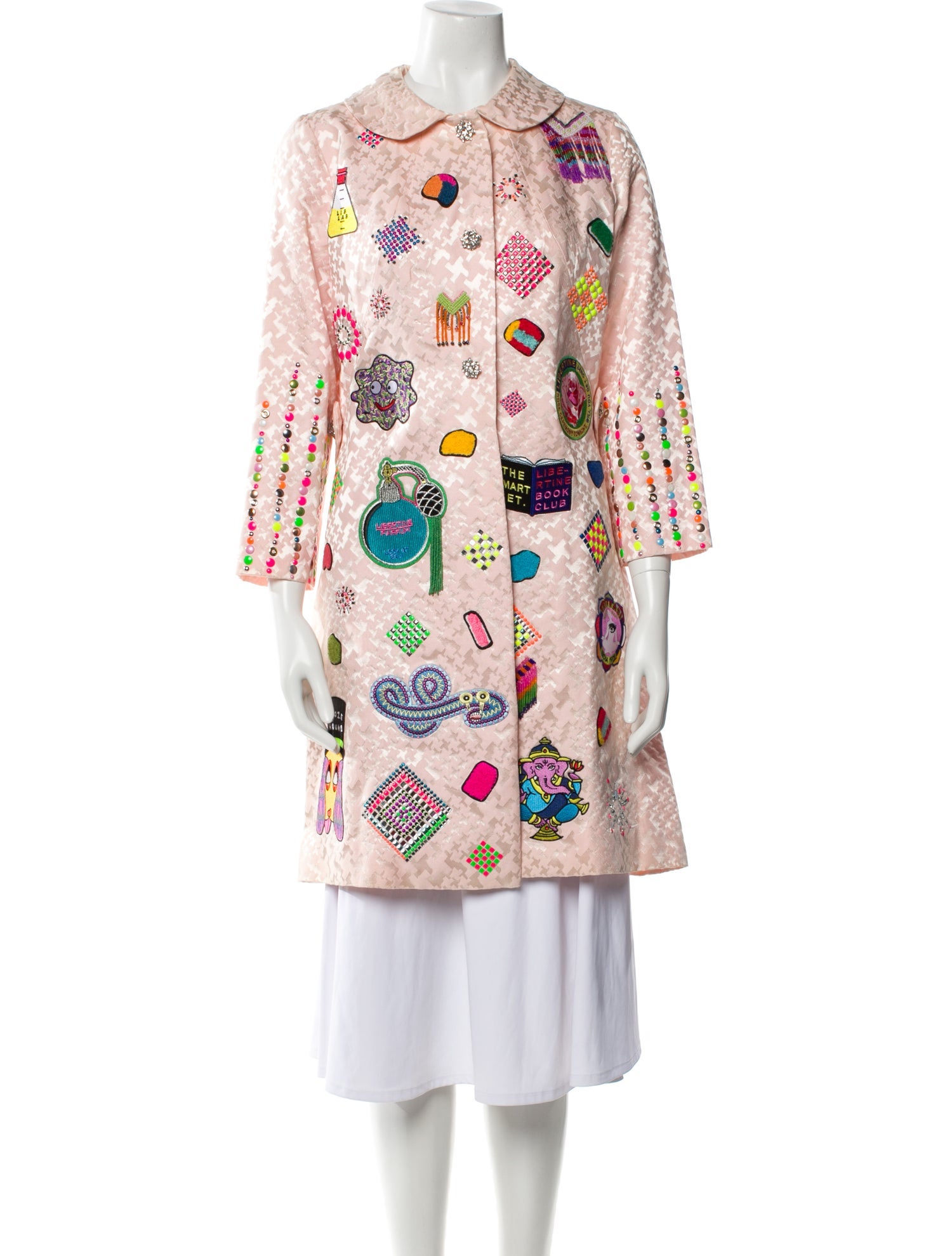 Libertine Jacquard Floral Print Jacket