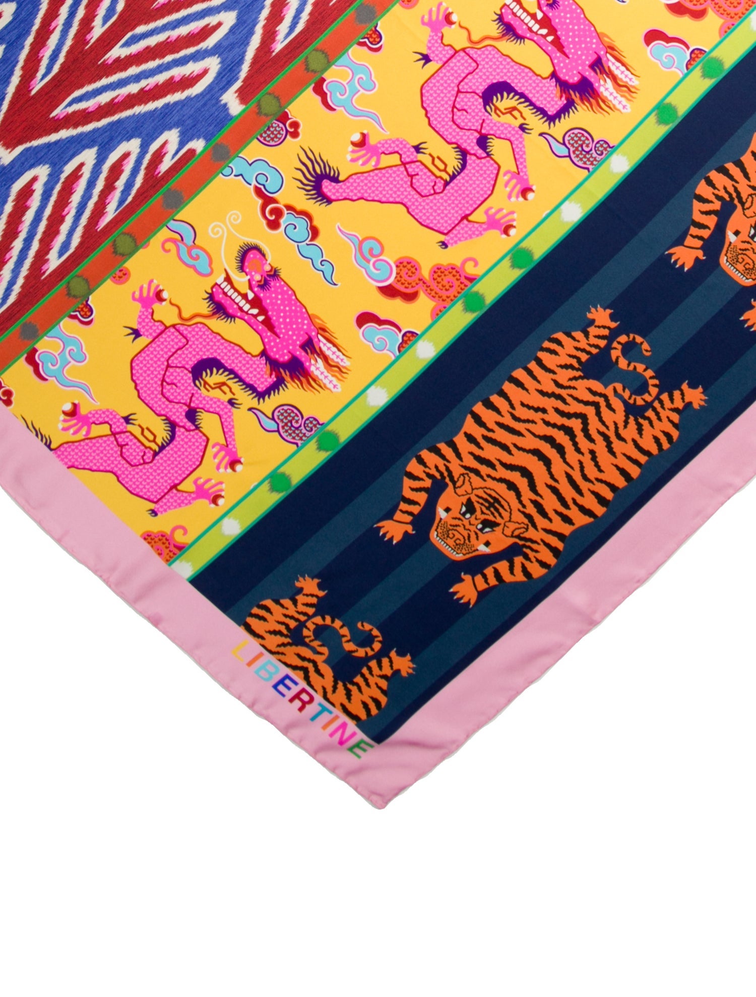 Libertine Silk Printed Scarf