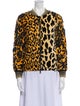 Libertine Animal Print Bomber Jacket