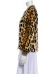 Libertine Animal Print Bomber Jacket