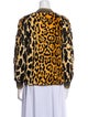 Libertine Animal Print Bomber Jacket