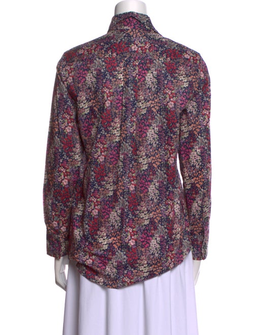 Libertine Paisley Print Long Sleeve Blouse