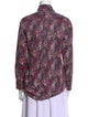 Libertine Paisley Print Long Sleeve Blouse