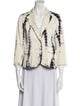 Libertine Tie-Dye Print Blazer