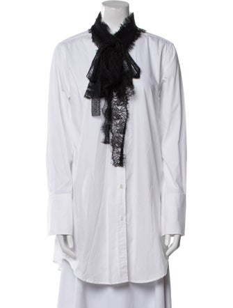 Libertine Long Sleeve Button-Up Top