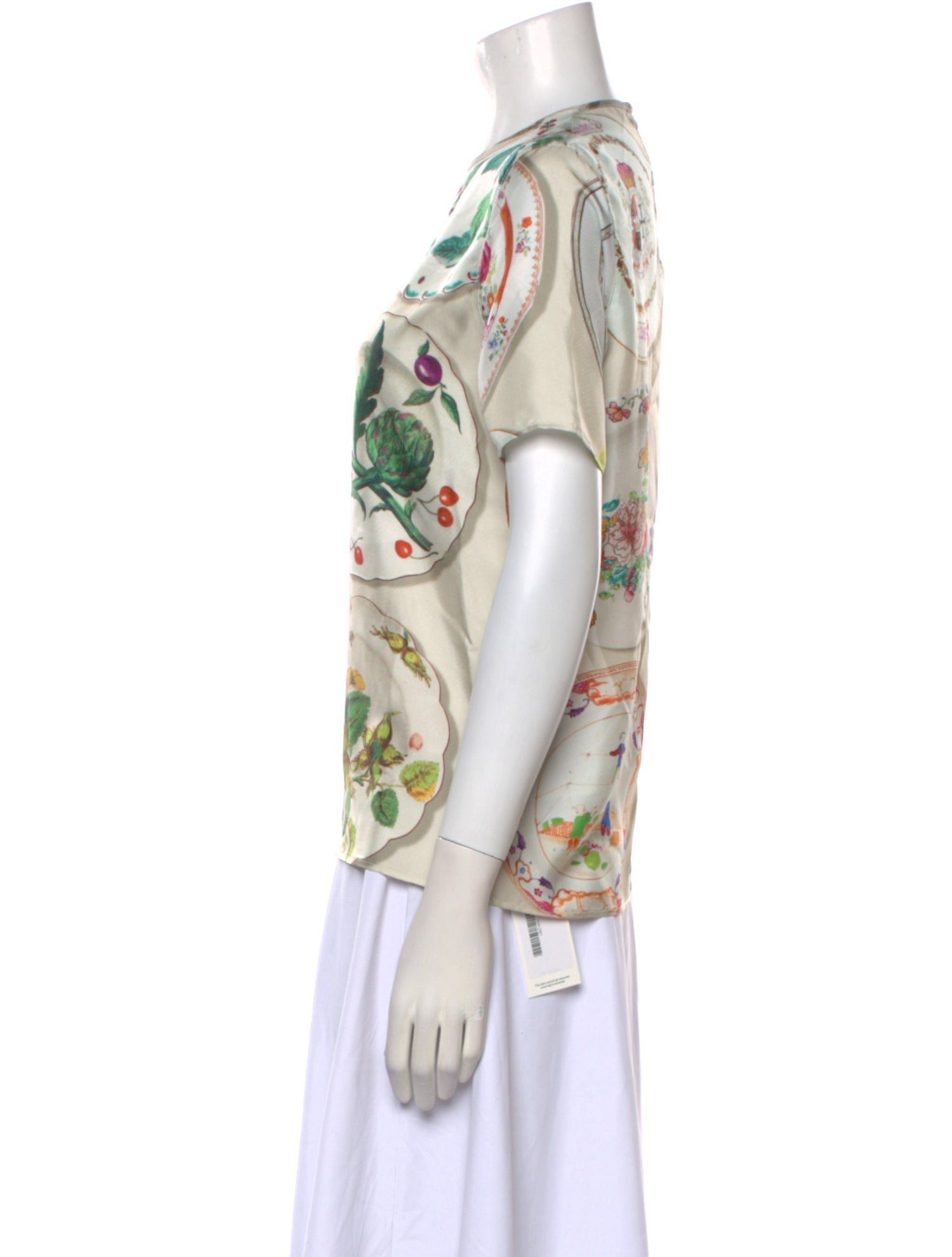 Libertine Silk Printed T-Shirt