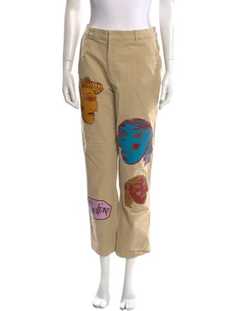 Libertine Graphic Print Straight Leg Pants