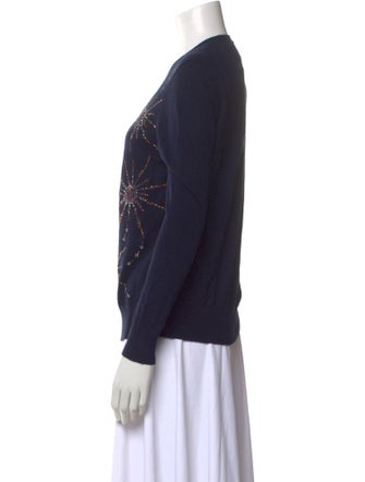 Libertine Printed V-Neck Sweater