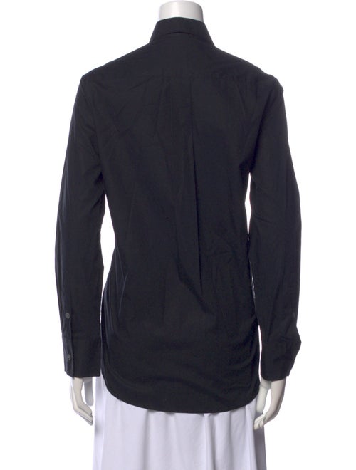 Libertine Printed Long Sleeve Button-Up Top