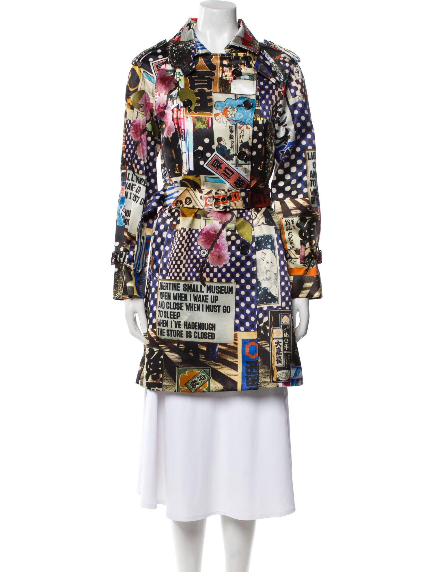 Libertine Printed Peacoat