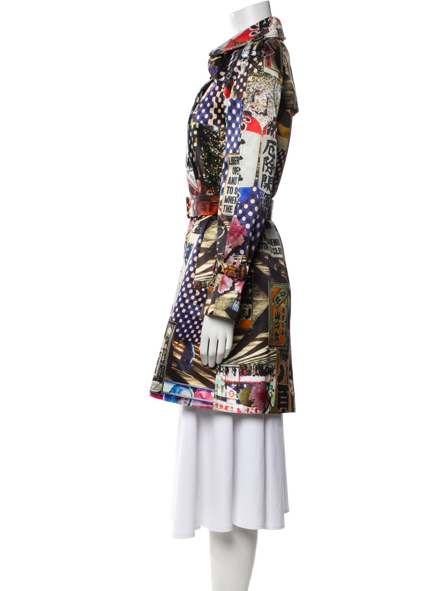 Libertine Printed Peacoat