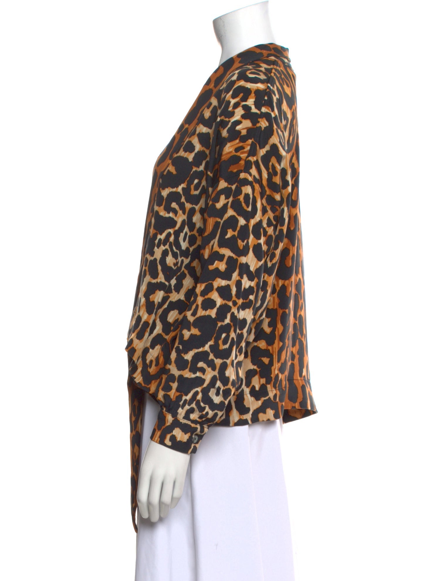 Libertine Silk Animal Print Blouse
