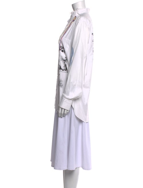 Libertine Printed Mock Neck Tunic