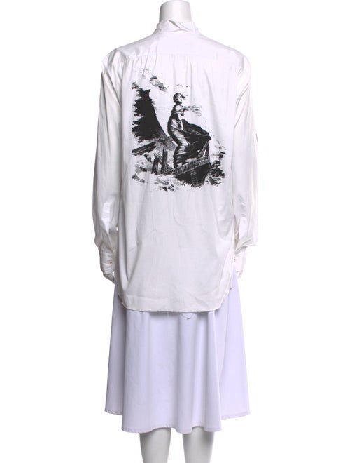 Libertine Printed Mock Neck Tunic