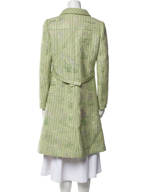 Libertine Tweed Pattern Trench Coat