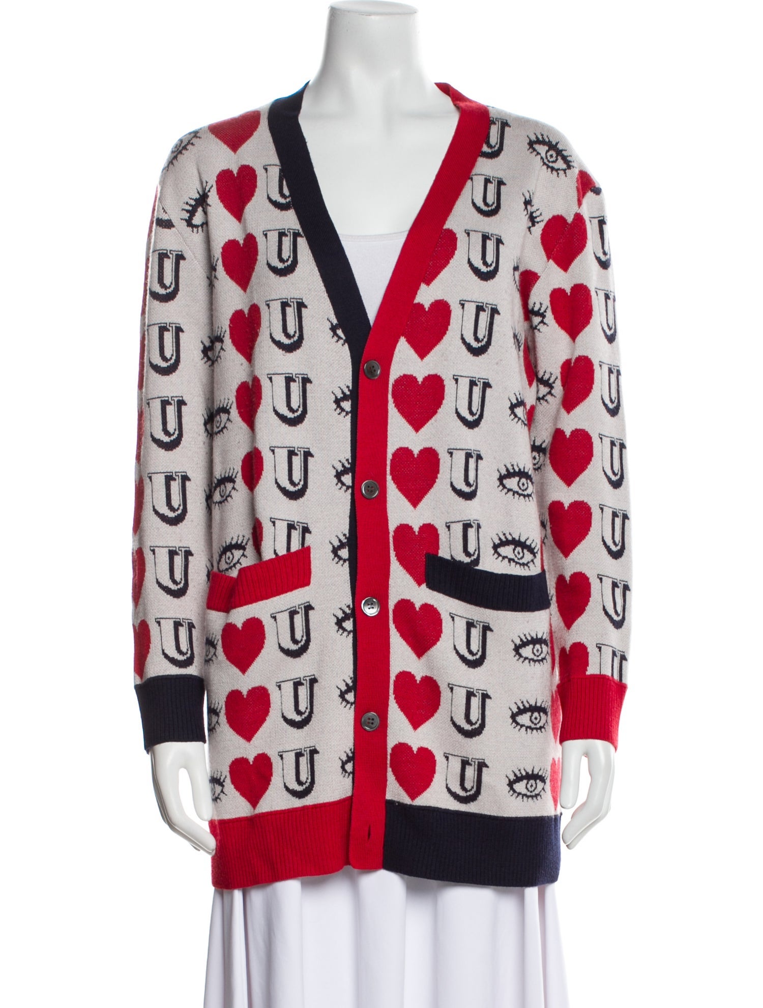 Libertine Cashmere Printed Sweater