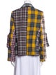 Libertine Plaid Print Blazer