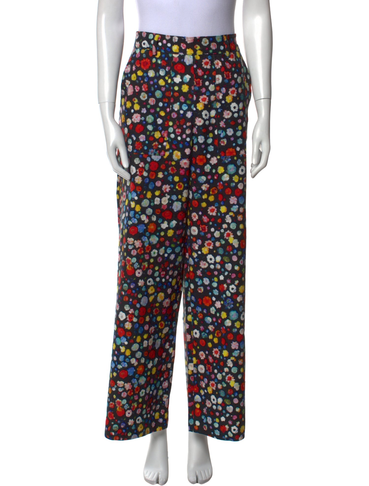 Libertine Floral Print Wide Leg Pants