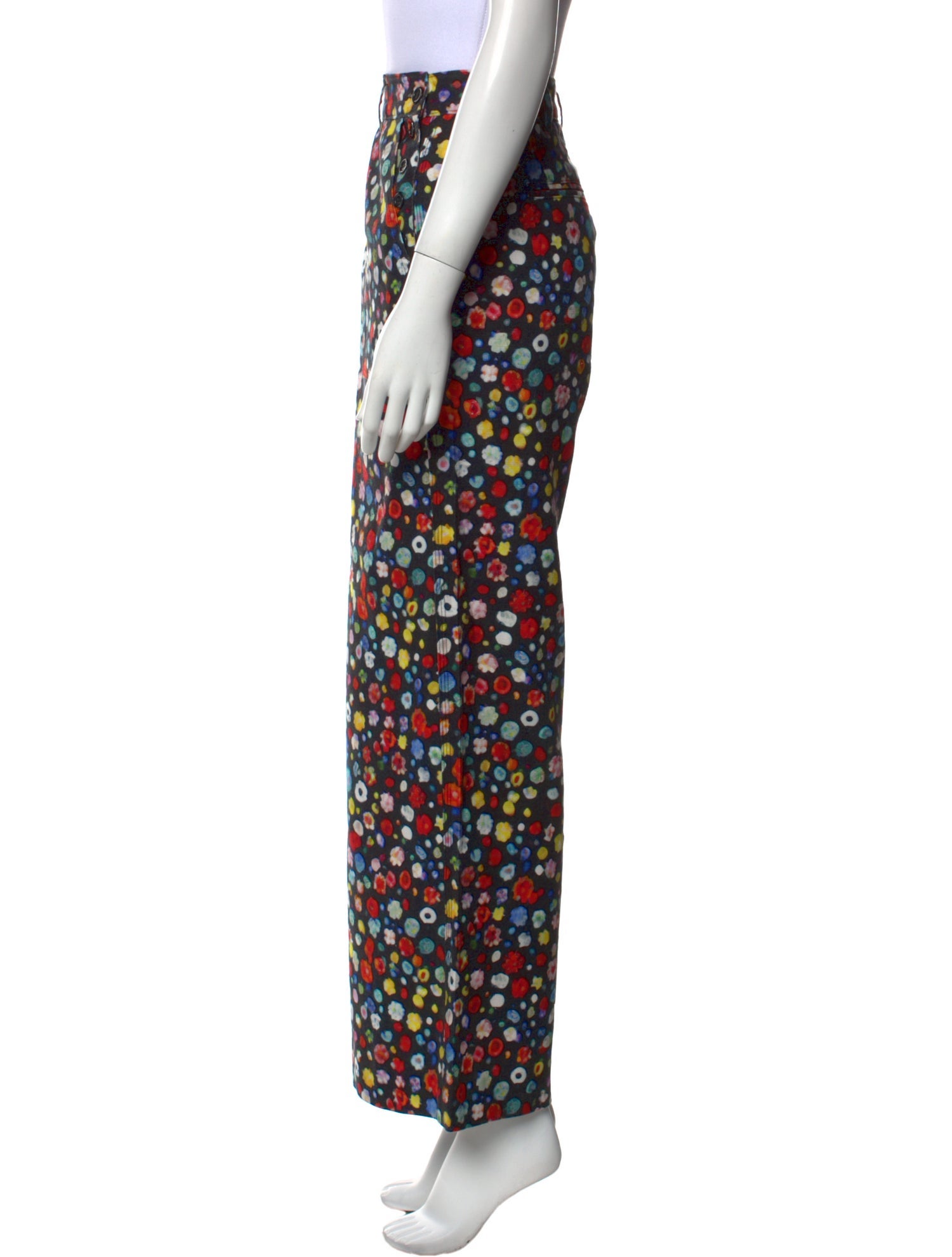 Libertine Floral Print Wide Leg Pants