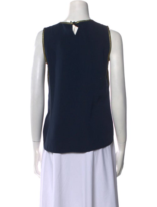 Libertine Printed Crew Neck Top