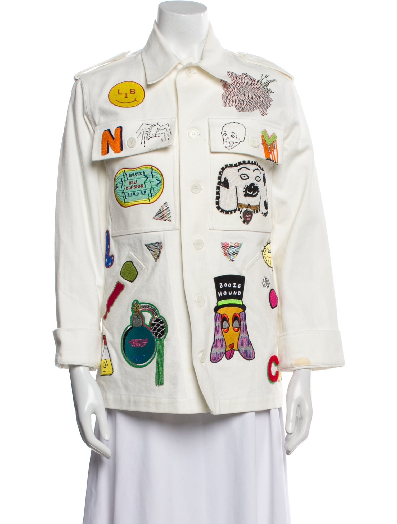 Libertine Floral Print Coat