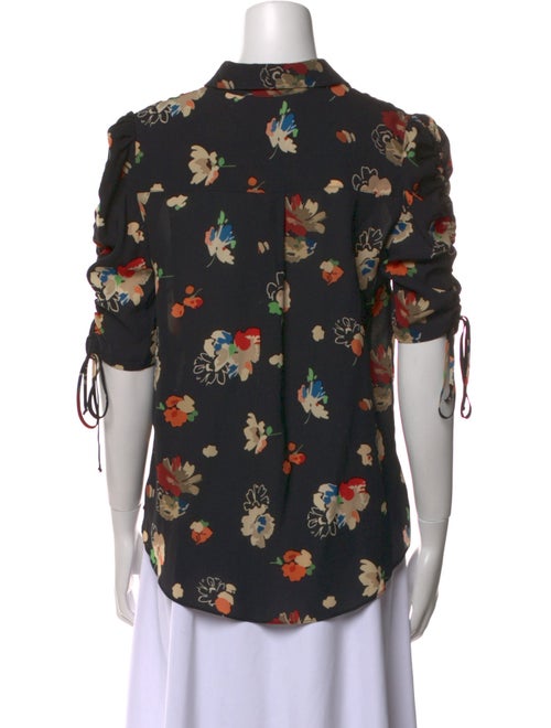 Libertine Silk Floral Print Blouse