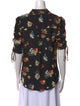Libertine Silk Floral Print Blouse