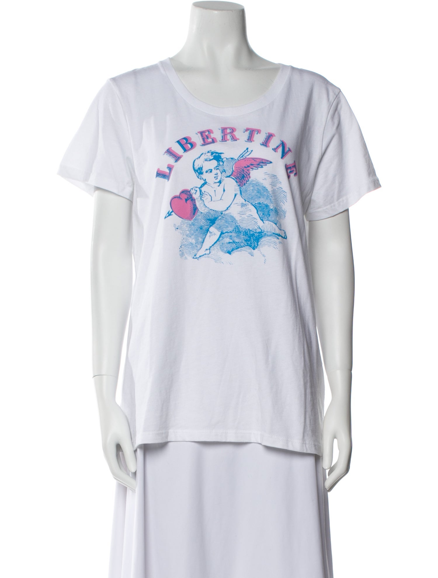 Libertine Graphic Print Scoop Neck T-Shirt