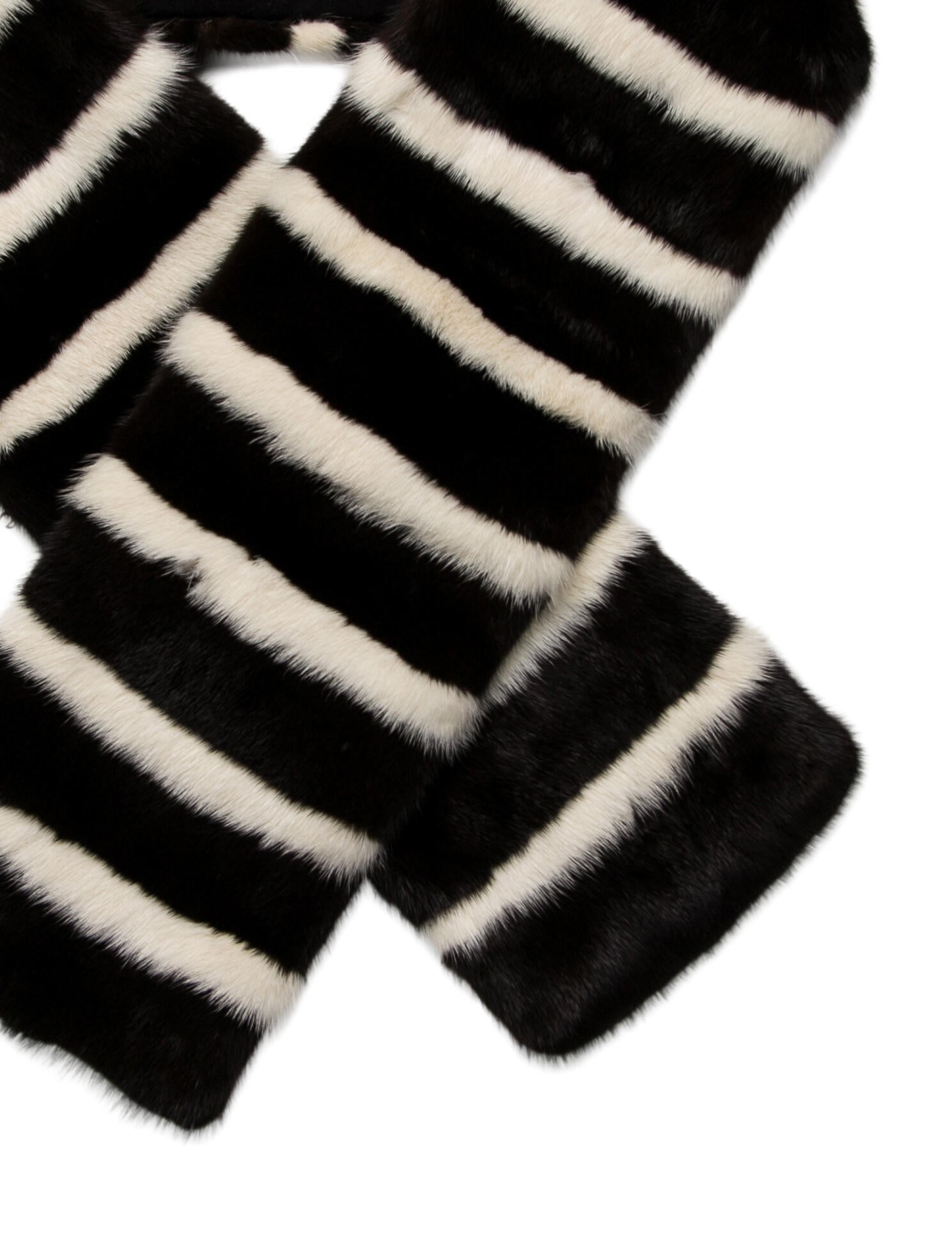 Libertine Wool Striped Scarf