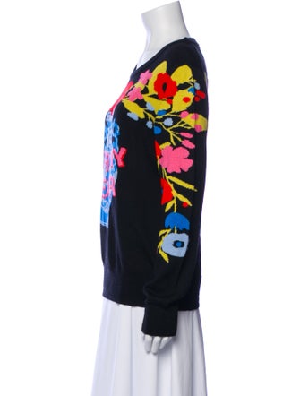 Libertine Cashmere Floral Print Sweatshirt