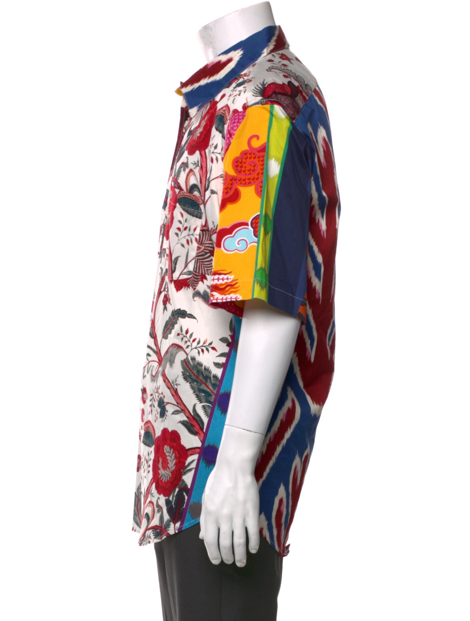 Libertine Floral Print Short Sleeve Shirt