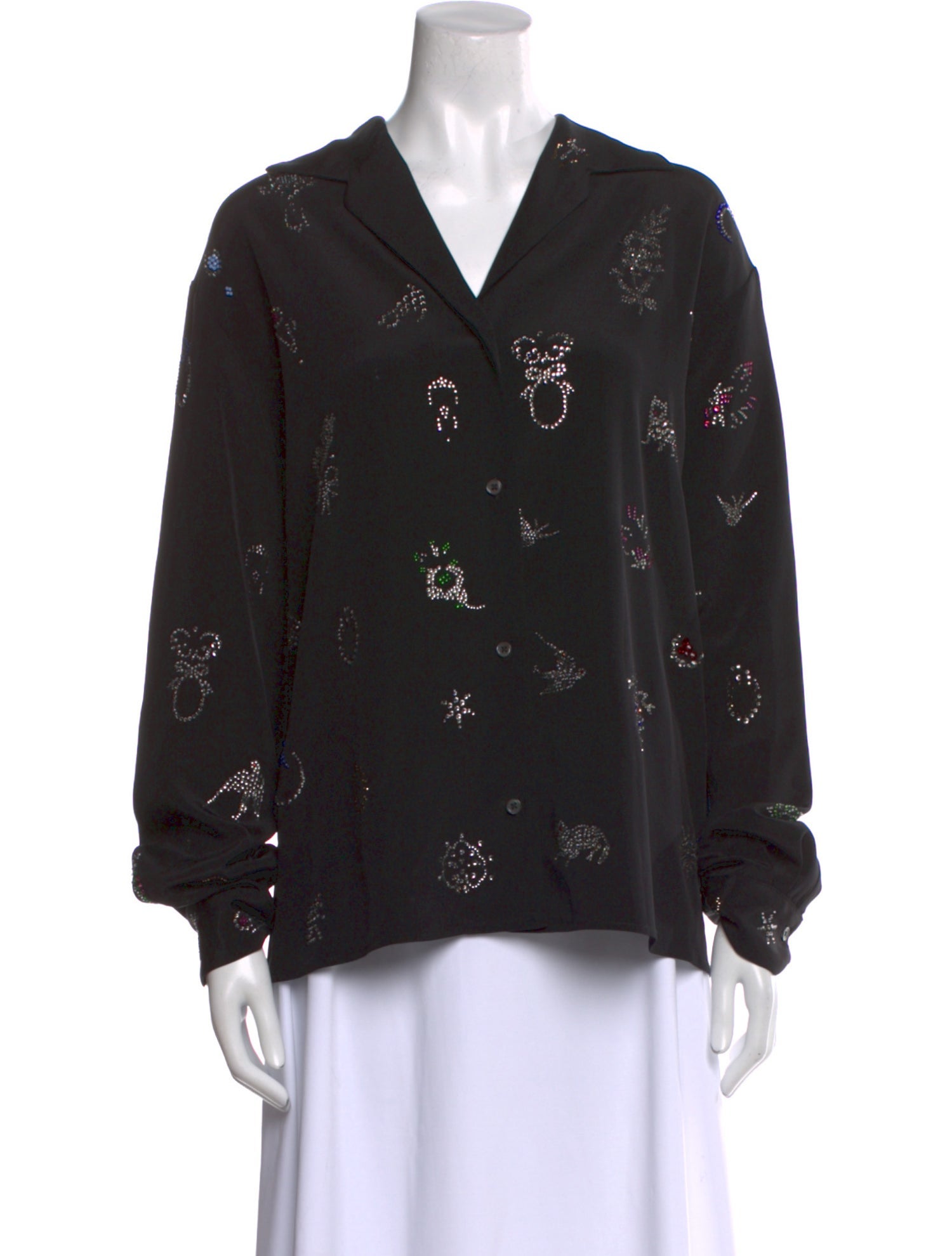 Libertine Silk Floral Print Blouse